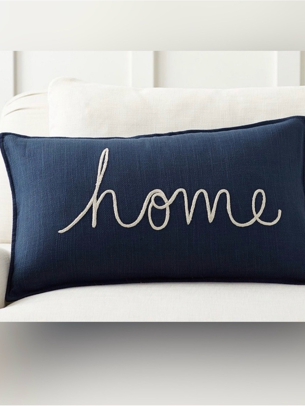 Rare Discontinued Pottery Barn Home Pillow 16x26 ish